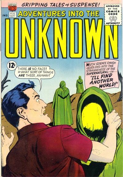 Cover for Adventures into the Unknown (American Comics Group, 1948 series) #141