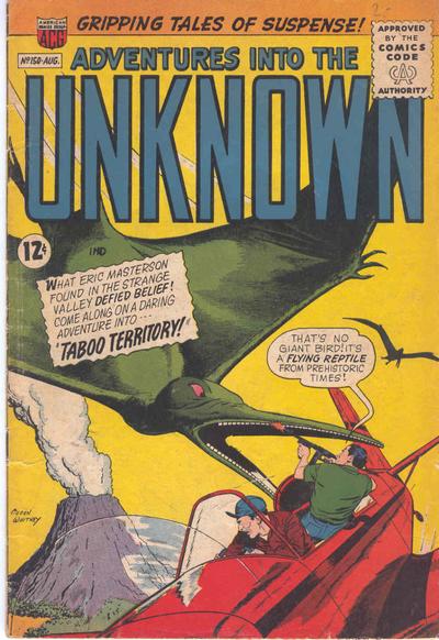Cover for Adventures into the Unknown (American Comics Group, 1948 series) #150
