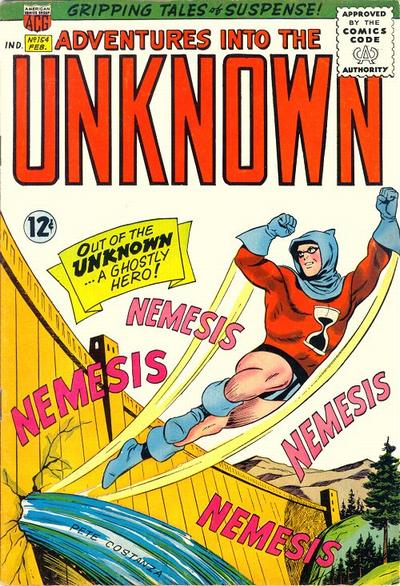 Cover for Adventures into the Unknown (American Comics Group, 1948 series) #154