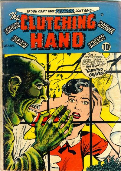 Cover for The Clutching Hand (American Comics Group, 1954 series) #1