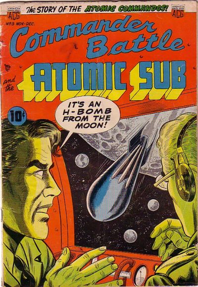 Cover for Commander Battle and the Atomic Sub (American Comics Group, 1954 series) #3
