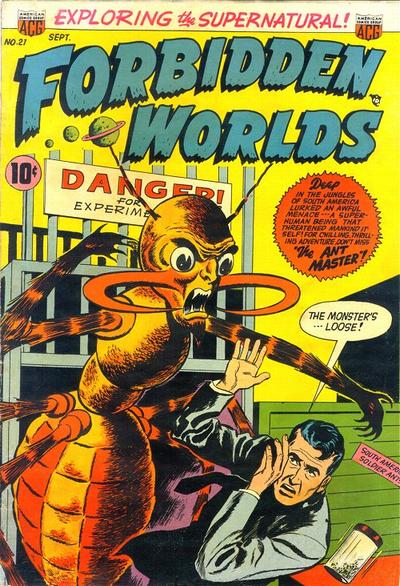 Cover for Forbidden Worlds (American Comics Group, 1951 series) #21