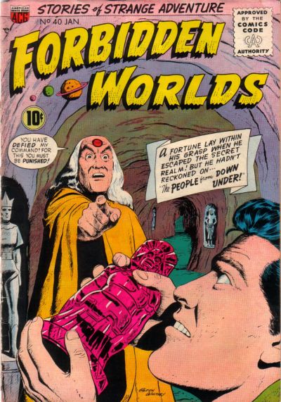 Cover for Forbidden Worlds (American Comics Group, 1951 series) #40
