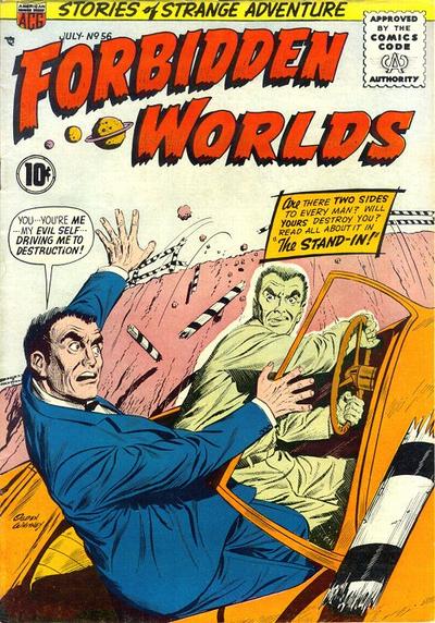 Cover for Forbidden Worlds (American Comics Group, 1951 series) #56