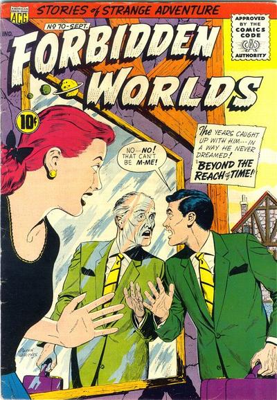 Cover for Forbidden Worlds (American Comics Group, 1951 series) #70