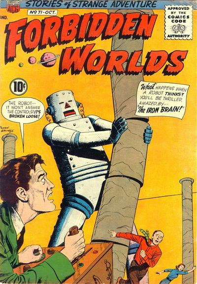 Cover for Forbidden Worlds (American Comics Group, 1951 series) #71