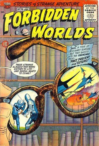 Cover for Forbidden Worlds (American Comics Group, 1951 series) #74