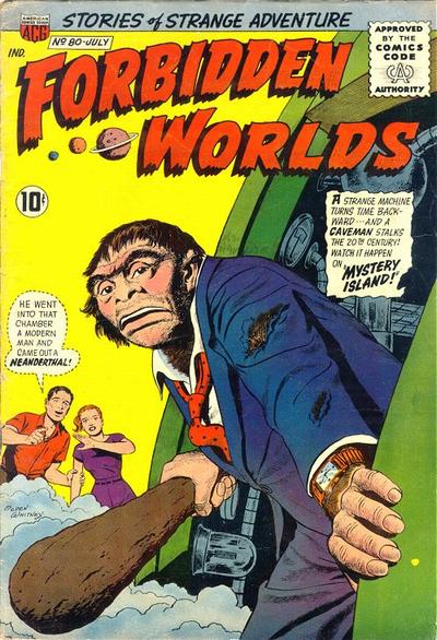 Cover for Forbidden Worlds (American Comics Group, 1951 series) #80