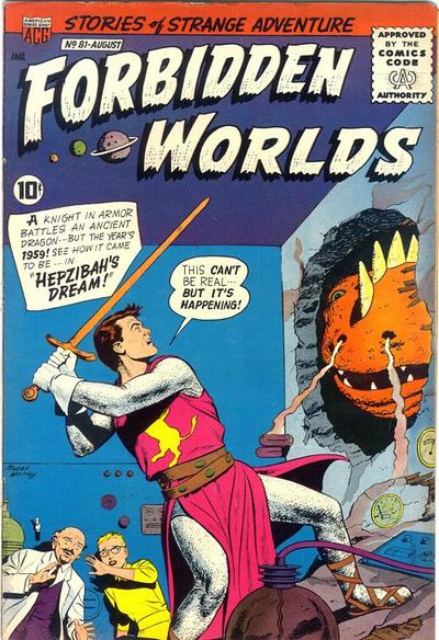 Cover for Forbidden Worlds (American Comics Group, 1951 series) #81
