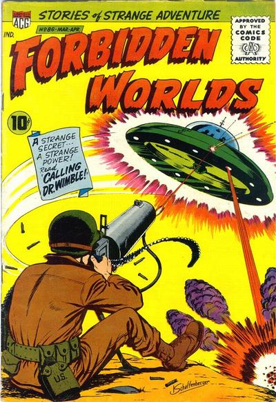Cover for Forbidden Worlds (American Comics Group, 1951 series) #86