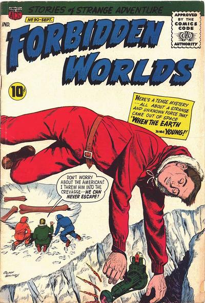 Cover for Forbidden Worlds (American Comics Group, 1951 series) #90