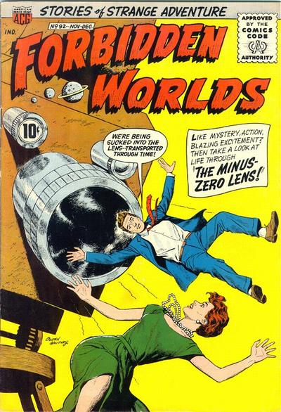 Cover for Forbidden Worlds (American Comics Group, 1951 series) #92