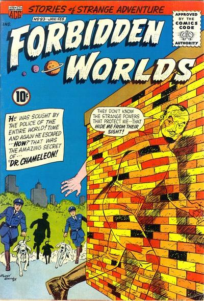 Cover for Forbidden Worlds (American Comics Group, 1951 series) #93