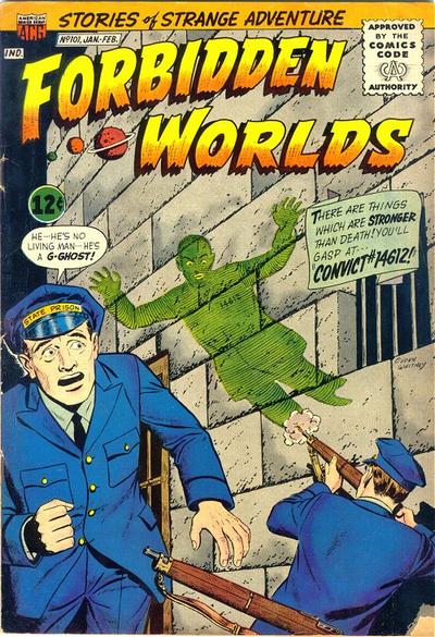 Cover for Forbidden Worlds (American Comics Group, 1951 series) #101