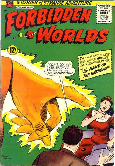 Cover for Forbidden Worlds (American Comics Group, 1951 series) #102