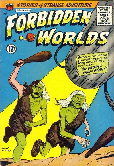 Cover for Forbidden Worlds (American Comics Group, 1951 series) #105