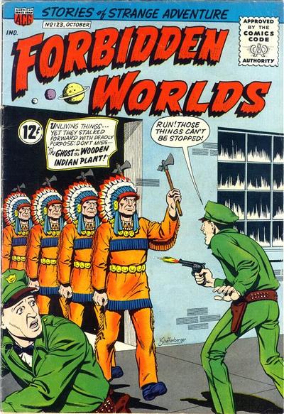 Cover for Forbidden Worlds (American Comics Group, 1951 series) #123