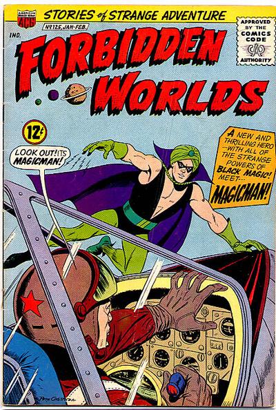 Cover for Forbidden Worlds (American Comics Group, 1951 series) #125