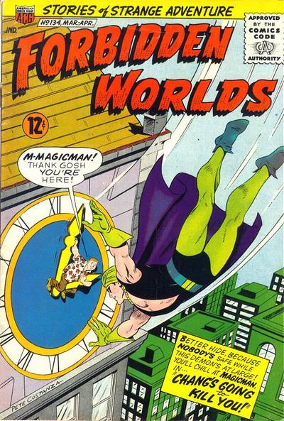 Cover for Forbidden Worlds (American Comics Group, 1951 series) #134