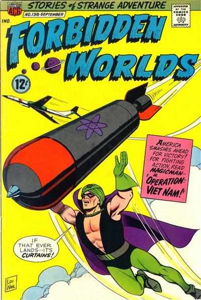 Cover for Forbidden Worlds (American Comics Group, 1951 series) #138