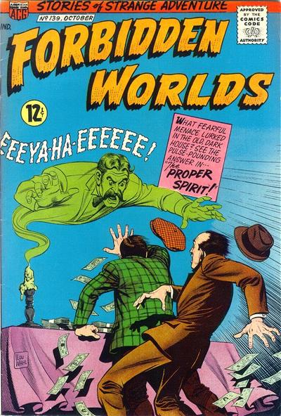 Cover for Forbidden Worlds (American Comics Group, 1951 series) #139