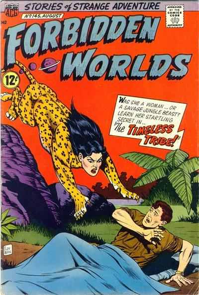 Cover for Forbidden Worlds (American Comics Group, 1951 series) #145