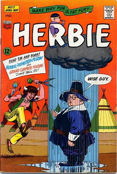 Cover for Herbie (American Comics Group, 1964 series) #17