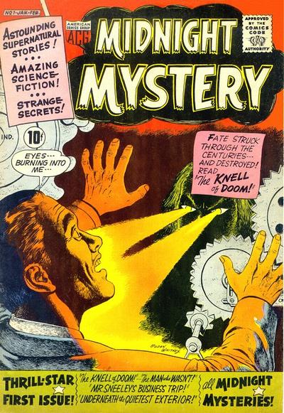 Cover for Midnight Mystery (American Comics Group, 1961 series) #1
