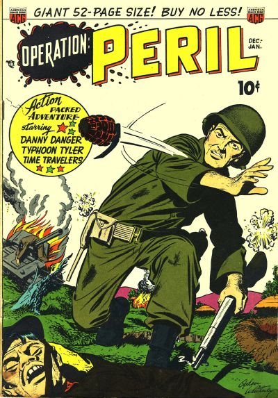 Cover for Operation: Peril (American Comics Group, 1950 series) #2