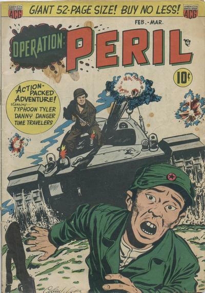 Cover for Operation: Peril (American Comics Group, 1950 series) #3
