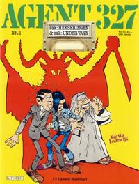 Cover Thumbnail for Agent 327 (Hjemmet / Egmont, 1985 series) #1 - sak: Hekseringen & sak: Under vann