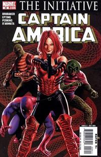 Cover for Captain America (Marvel, 2005 series) #28 [Direct Edition]