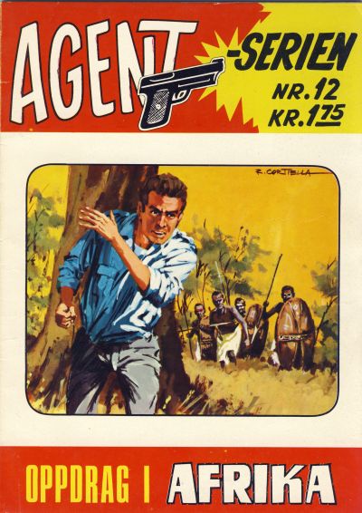 Cover for Agent Serien (Illustrerte Klassikere / Williams Forlag, 1967 series) #12