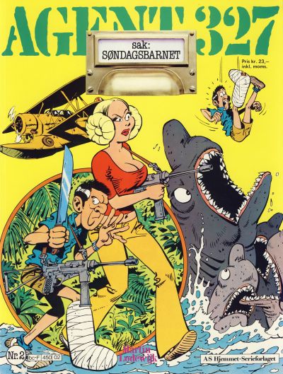 Cover for Agent 327 (Hjemmet / Egmont, 1985 series) #2 - Sak: Søndagsbarnet