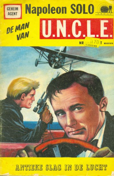 Cover for Napoleon Solo de Man van U.N.C.L.E. (Semic Press, 1967 series) #9