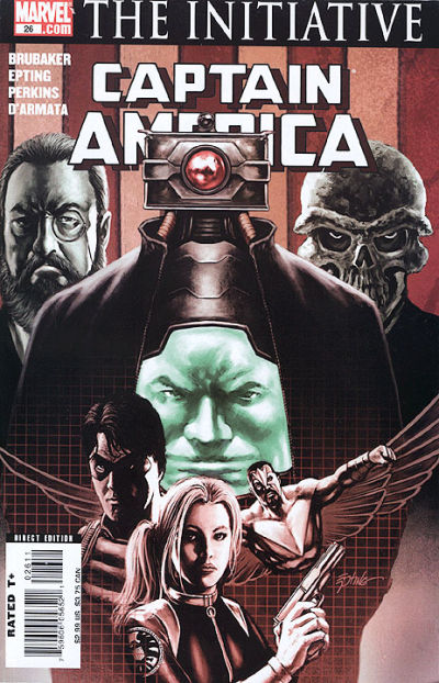 Cover for Captain America (Marvel, 2005 series) #26
