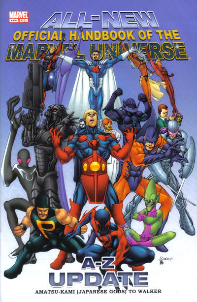 Cover for All-New Official Handbook of the Marvel Universe A to Z: Update (Marvel, 2007 series) #1