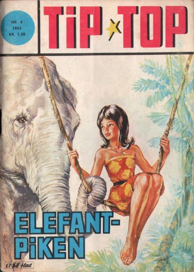 Cover for Tip Top (Serieforlaget / Se-Bladene / Stabenfeldt, 1965 series) #4/1965