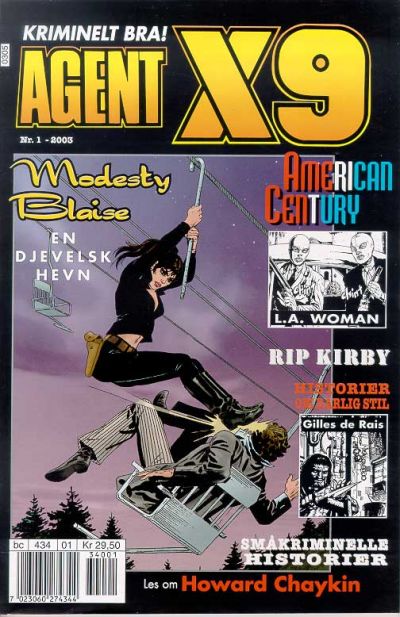 Cover for Agent X9 (Hjemmet / Egmont, 1998 series) #1/2003