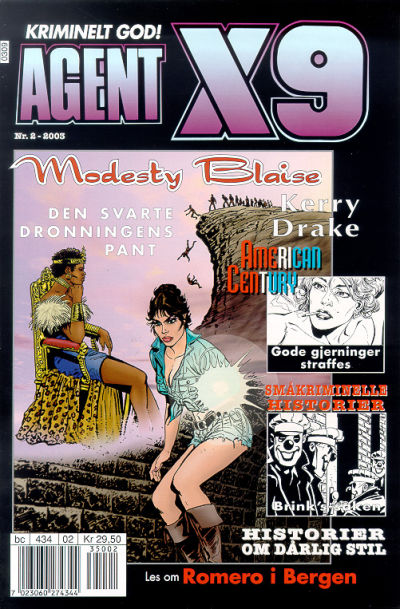 Cover for Agent X9 (Hjemmet / Egmont, 1998 series) #2/2003