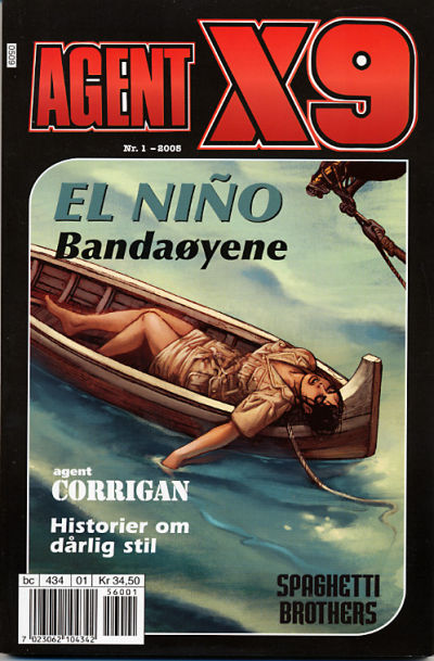 Cover for Agent X9 (Hjemmet / Egmont, 1998 series) #1/2005