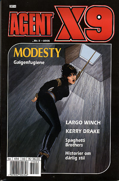 Cover for Agent X9 (Hjemmet / Egmont, 1998 series) #3/2006