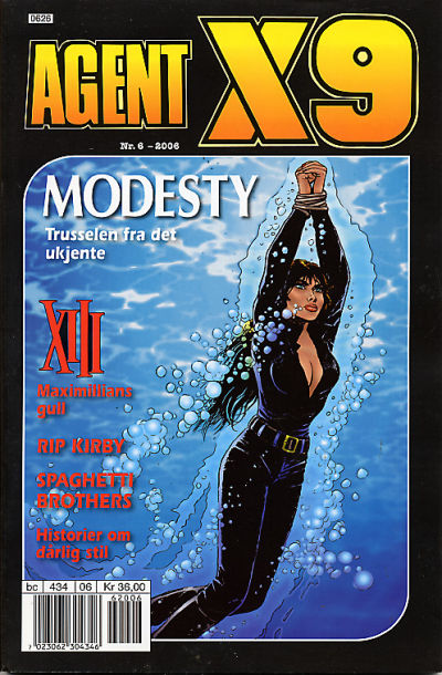 Cover for Agent X9 (Hjemmet / Egmont, 1998 series) #6/2006