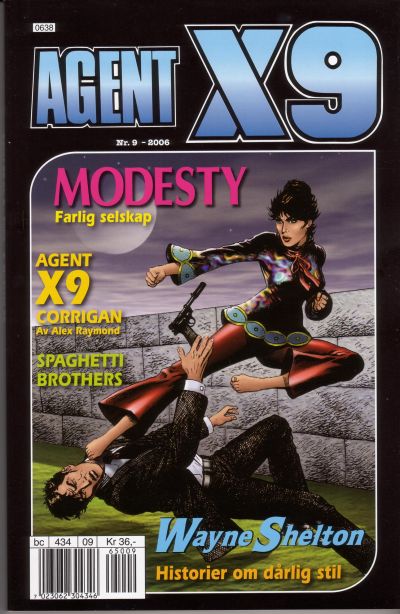 Cover for Agent X9 (Hjemmet / Egmont, 1998 series) #9/2006
