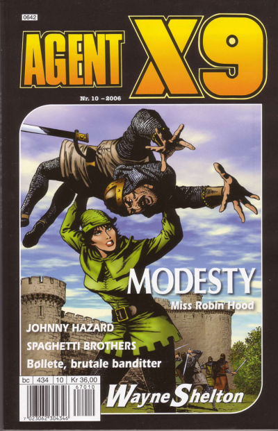 Cover for Agent X9 (Hjemmet / Egmont, 1998 series) #10/2006