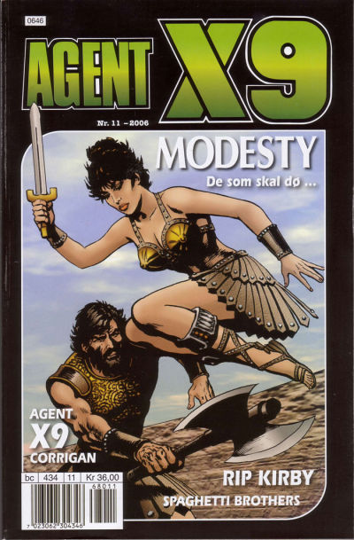 Cover for Agent X9 (Hjemmet / Egmont, 1998 series) #11/2006