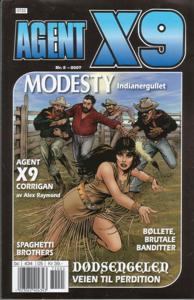 Cover for Agent X9 (Hjemmet / Egmont, 1998 series) #5/2007
