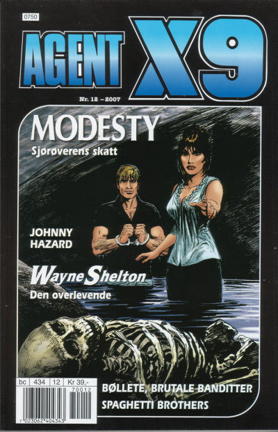 Cover for Agent X9 (Hjemmet / Egmont, 1998 series) #12/2007