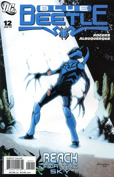 Cover for The Blue Beetle (DC, 2006 series) #12