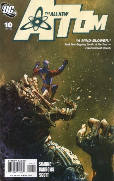 Cover for The All New Atom (DC, 2006 series) #10